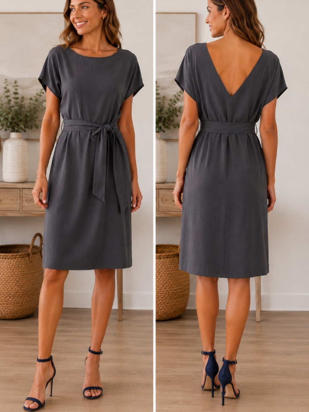 Gray Club Monaco Dressy Midi